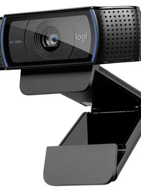 Logitech/罗技C920x HD Pro有线网络摄像头 全高清1080p 黑色新款