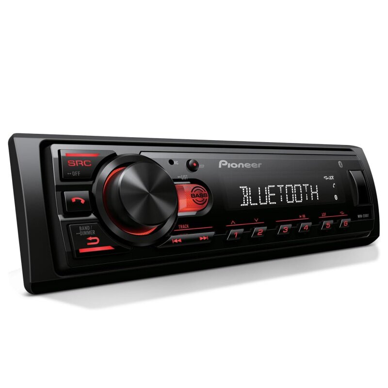 先锋MVH-S230BT车载蓝牙播放器