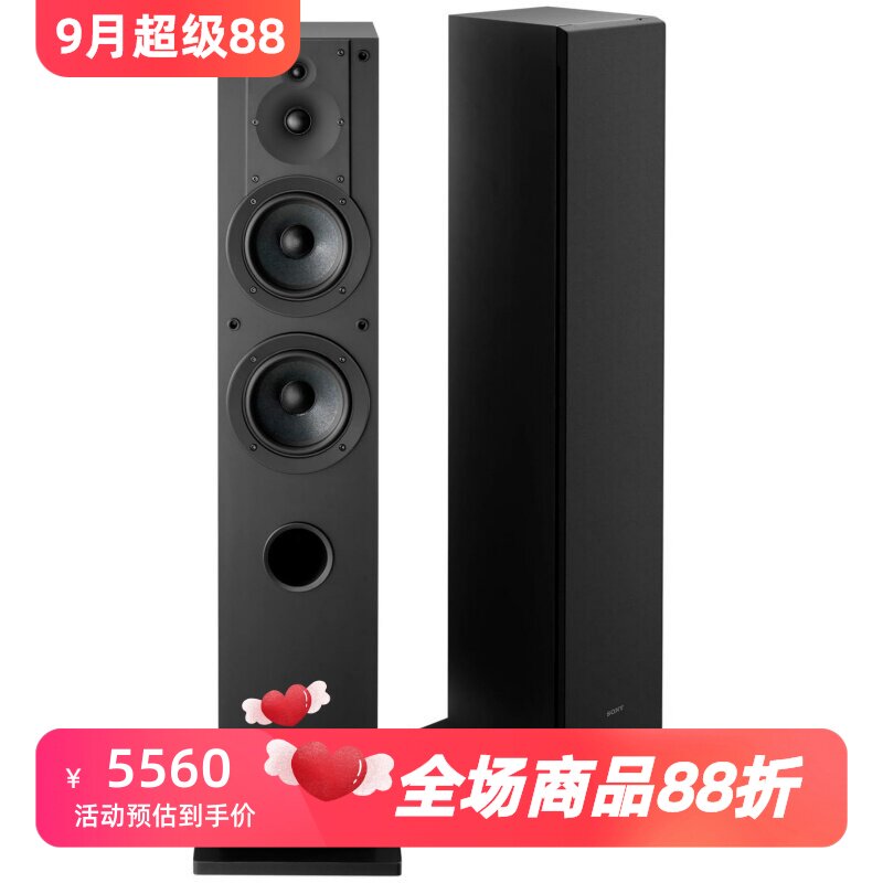 索尼SS-CS3M2有线音箱落地扬声器