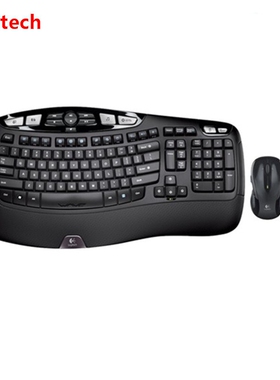Logitech/罗技MK320无线键鼠套 手感舒适 商务办公 USB 黑色 便携