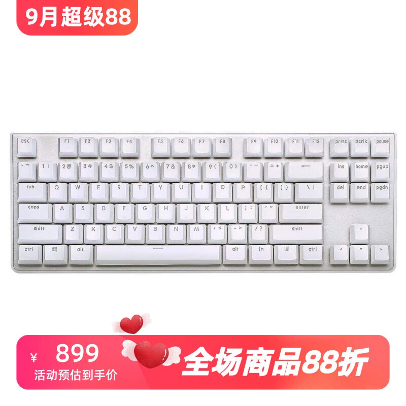 芝奇KM360有线机械键盘樱桃红轴