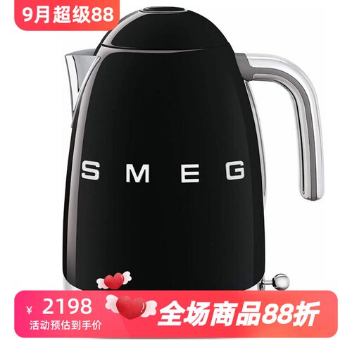 SmegKLF04BLUK电水壶LED显示屏