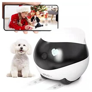 Enabot EBO SE宠物智能摄像头 双向音频 夜视 1080P高清 自动回充