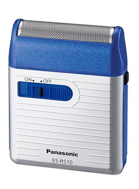 Panasonic/松下 ES-RS10-A电动剃须刀 便携式 旅行 干电池式 蓝色