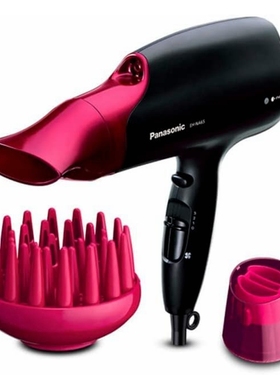 Panasonic/松下 EH-NA65-K电吹风 离子吹风机 速干 冷热风 黑红色