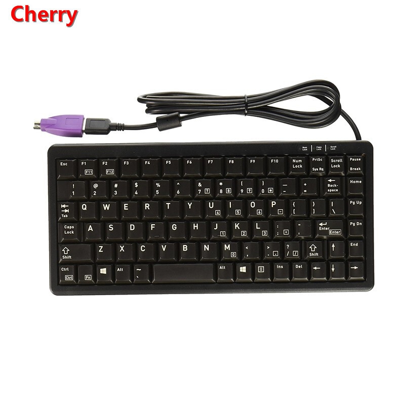 CHERRY/樱桃 G84-4100QWERTY 有线键盘 11英寸超薄可编程密钥办公