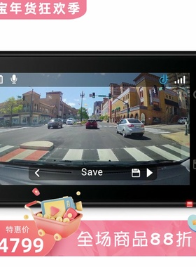 Garmin/佳明 Dash Cam X310 行车记录仪 4K超高清 140度视野 新款
