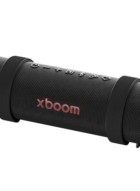 LG xboom Grab无线蓝牙音箱 防尘防水 独特音效 立体声 黑色 新款