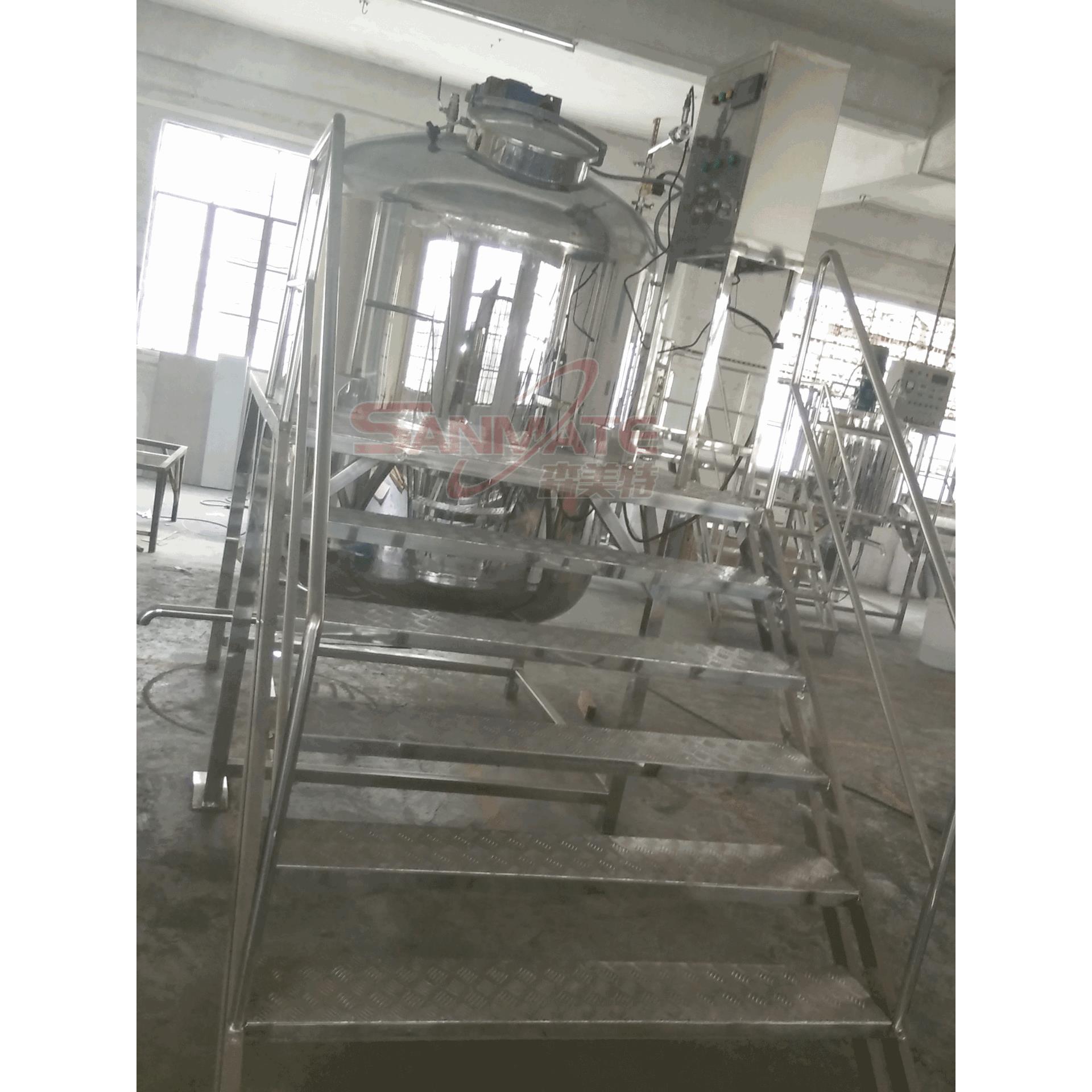 饮料调配罐乳饮料调配罐密封搅拌储罐果汁饮料搅拌配液罐