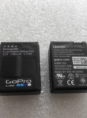 原装GOPRO Hero 3狗3 3+相机电池