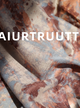 AiurtRuutti意式设计高审美纯羊绒围巾戒指绒夏防晒外搭披肩空调