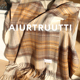 AiurtRuutti意式 殿堂金字塔 纯山羊绒天花板围巾苏格兰披肩格子纹