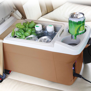 车用6L冷藏箱保温箱12V 便携式 冷暖迷你小冰箱 普能达车载冰箱