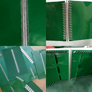 不锈钢狼牙扣 流水线输送带皮带扣 钢扣机 工业皮带扣 物流带针扣