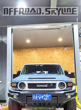 厂家直销offroad skyline适用于丰田FJ酷路泽绞盘托架前保险杠