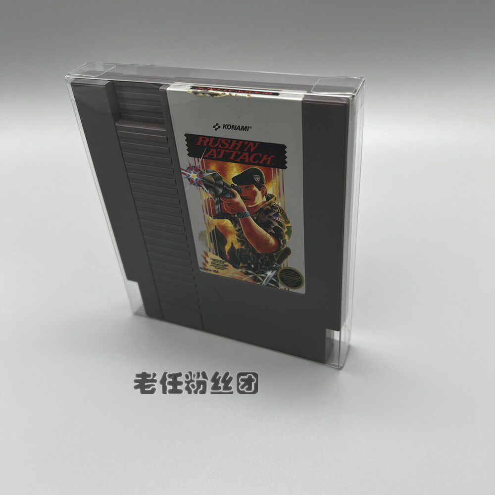 NINTENDO NES 게임 베어 카드 보호 상자 보관 상자 투명 컬렉션 디스플레이 상자