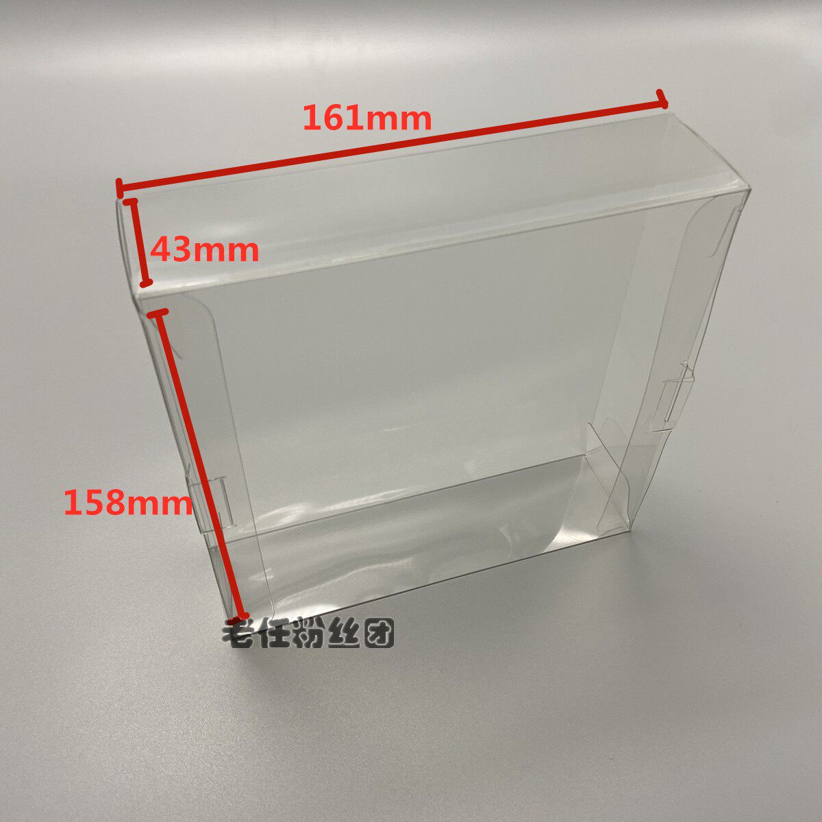 NINTENDO GBL 보호 보관 상자 컬렉션 디스플레이 상자 GAMEBOY LIGHT 투명 디스플레이 상자