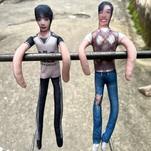 王橹杰宋亚轩抽象老鼠干玩偶周边少年时代铁丝骨架四肢分离造型娃