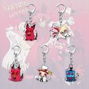 地狱客栈周边学生钥匙扣亚克力阿拉斯托卡通动漫二次元 书包挂件