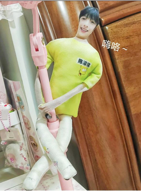 陈浚铭老鼠干无白边抽象玩偶四肢分离有骨架可摆任意造型内含铁丝
