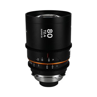 T2.4 宽银幕电影镜头S35画幅 老蛙80mm 1.5X 3传感器 适用S35