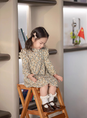 17th second女童周岁连衣裙春秋儿童裙公主裙洋气女宝秋装长袖A类