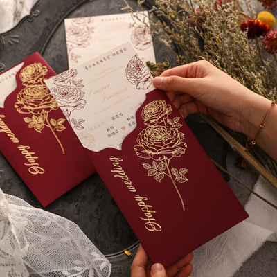 结婚请柬婚礼请帖回门宴