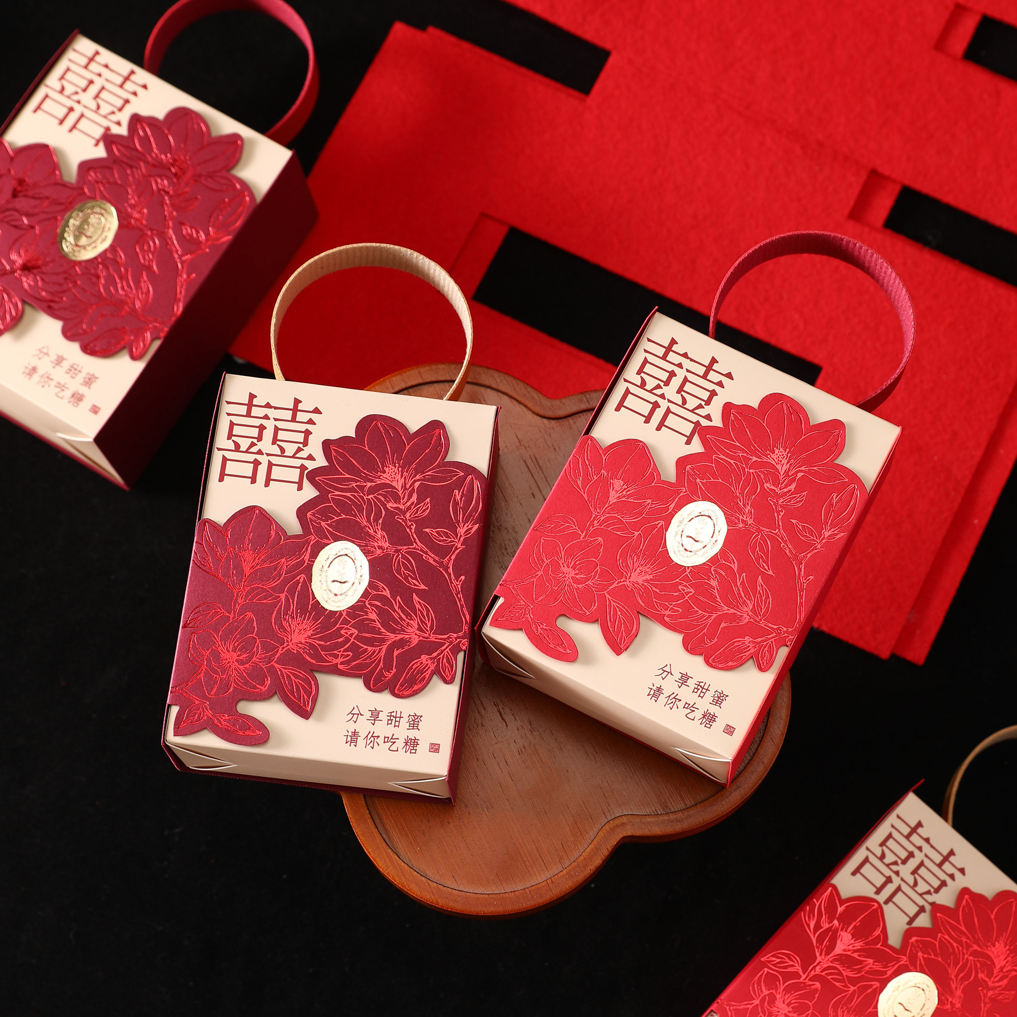 糖盒结婚喜糖盒子新款手提糖果包装盒订婚专用婚礼伴手礼糖袋空盒,节庆用品/礼品,糖盒/糖盒配件,淘宝优惠券,粉丝福利购,淘宝优惠卷