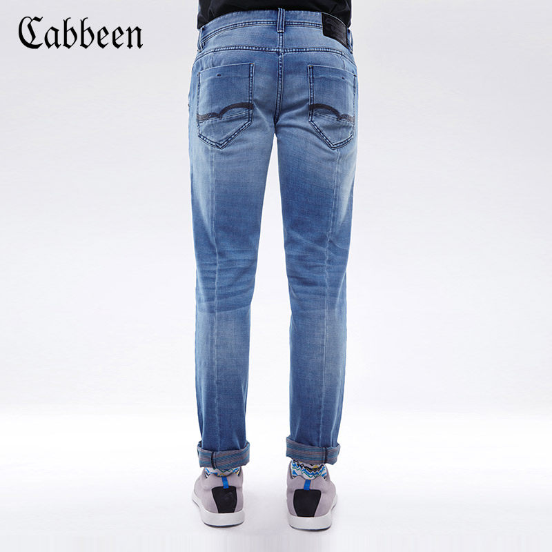 Jeans pour jeunesse CABBEEN en coton pour printemps - Ref 1483764 Image 3