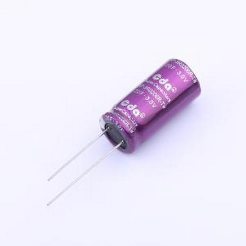 CXP-3R0206R-TW 3.0V20F超级电容器 20F-10%~+30% 3V插件,P=10