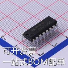 CD4511BE LED显示驱动 CMOS BCD 到 7 段 LED 锁存解码器驱动器 B
