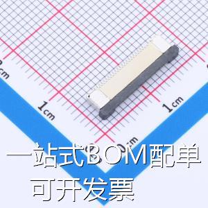 0.5-22P CTXJ-H2.0 119 FFC/FPC连接器 0.5mm P数:22 抽屉式 下接