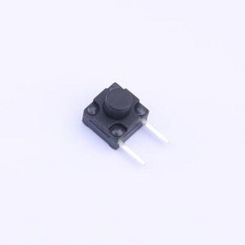 K2-1839DF-E4SW-02 轻触开关 6.2x6.2x6侧按两脚防水开关 插件原