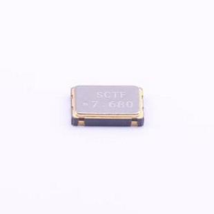 4P原装 S7D7.680000B20F30T CMOS ±20ppm SMD7050 3.3V 7.68MHz