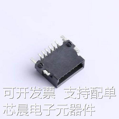GBED202-0679B001C1AC 线对板/线对线连接器 高频连接器 SMD,P=1.