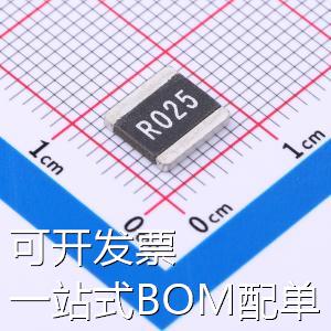 HoLR2728D-4W-25mR-1% 电流采样电阻/分流器 25mΩ ±1% 4W 现货
