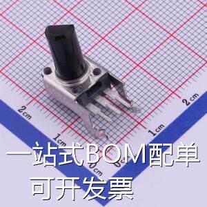 RK09K1110B26 可调电阻/电位器 10kΩ ±20% 原装现货