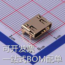 HD219F-3D05200 D-Sub/DVI/HDMI连接器 HDMI 母 P数:19 MINI HDMI
