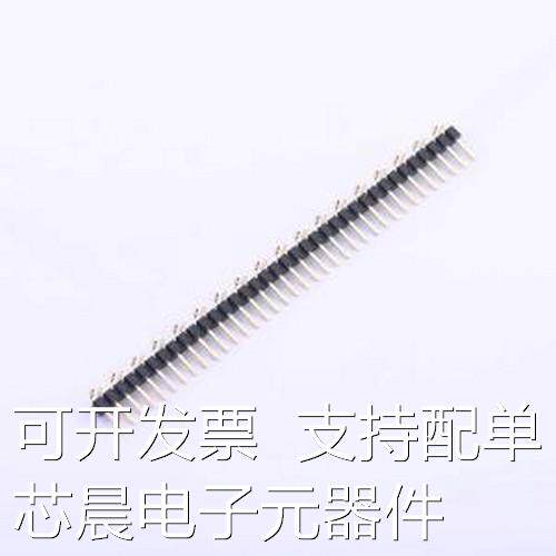 X4611WVS-36I-C40D44R1 排针 间距:2mm 1x36P 立贴 方针 SMD,P=2m