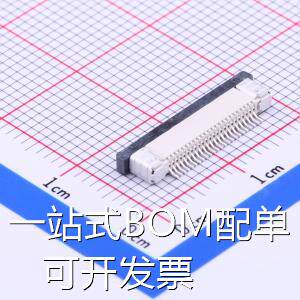 AFC07-S24FCC-00 FFC/FPC连接器 0.5mm P数:24P 抽屉式 下接 原装