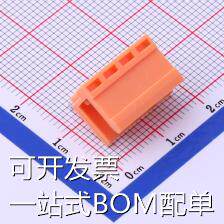 HT396R-3.96-4P 插拔式接线端子 板端/插座-开口 3.96mm 排数:1