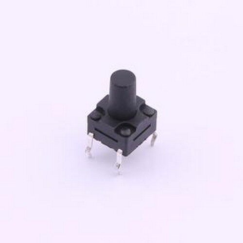 TS-1010-A12B3-D2 轻触开关 防水插件轻触开关6.2*6.2*9.5四脚插