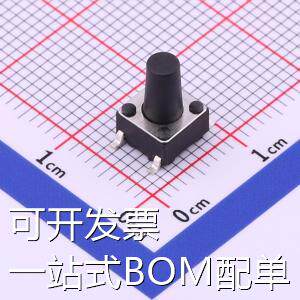 TS-1095S-A12B2-C2D1 轻触开关 6*6*9.5mm 立贴 轻触开关 存储器