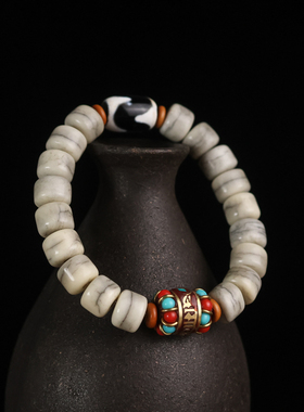 藏式牦牛骨民族风手串手链