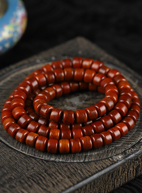 藏式牛骨108颗佛珠手串手链