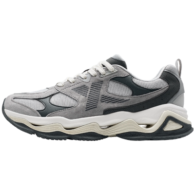 特步游吟休闲鞋男复古老爹系列轻便户外鞋运动鞋子男976318320004