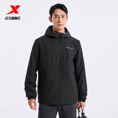 特步秋季运动外套男士潮流夹克