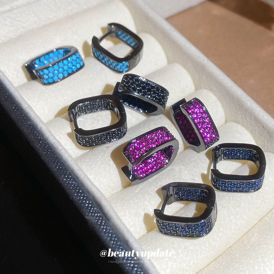 欧美跨境锆石方形耳扣甜酷个性时尚潮流百搭耳环轻奢高级感耳饰女,饰品/流行首饰/时尚饰品新,耳环,淘宝优惠券,粉丝福利购,淘宝优惠卷