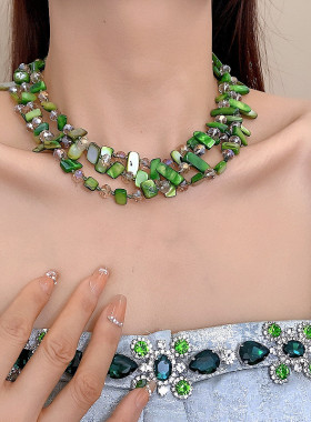 BohemianShellNecklaceSeasideva