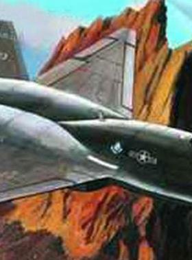 小号手拼装模型飞机航模手工制作1:144美国YF23灰魅式战斗机01332